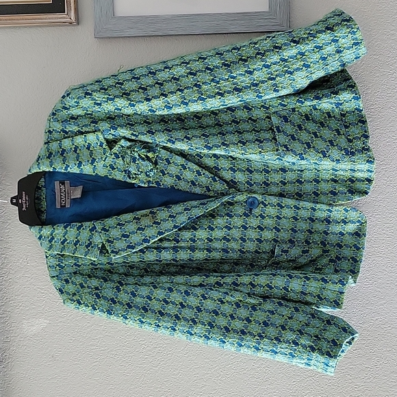 Noveaux Jackets & Blazers - Vintage 70s Nouveaux Woman 22W jacket